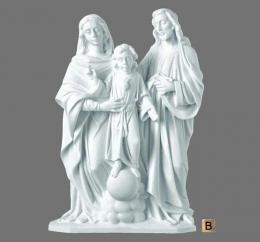 SYNTHETIC MARBLE HOLY FAMILY LEATHER FINISHED